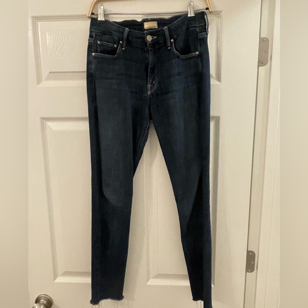 COPY - Mother Denim - The Looker Ankle Fray
